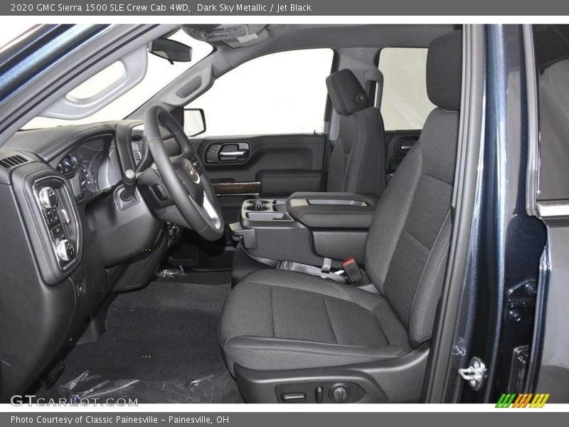 Dark Sky Metallic / Jet Black 2020 GMC Sierra 1500 SLE Crew Cab 4WD