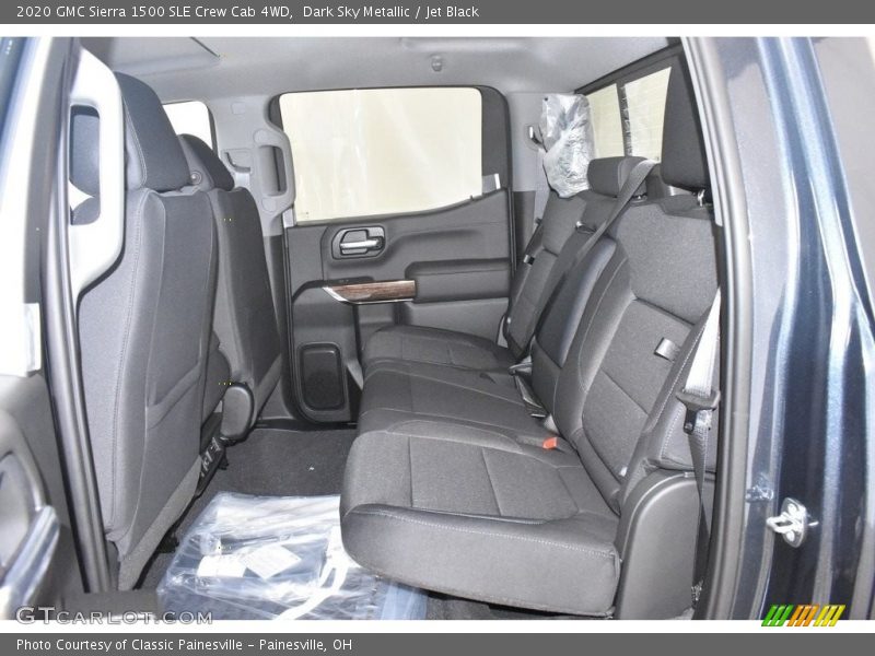 Dark Sky Metallic / Jet Black 2020 GMC Sierra 1500 SLE Crew Cab 4WD