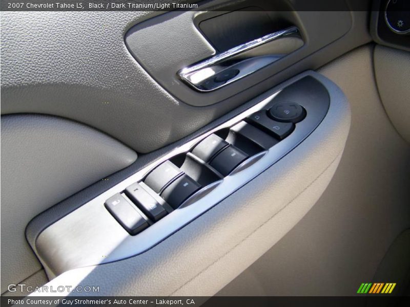 Black / Dark Titanium/Light Titanium 2007 Chevrolet Tahoe LS