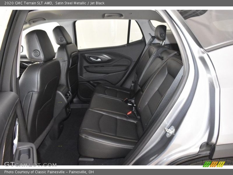 Satin Steel Metallic / Jet Black 2020 GMC Terrain SLT AWD
