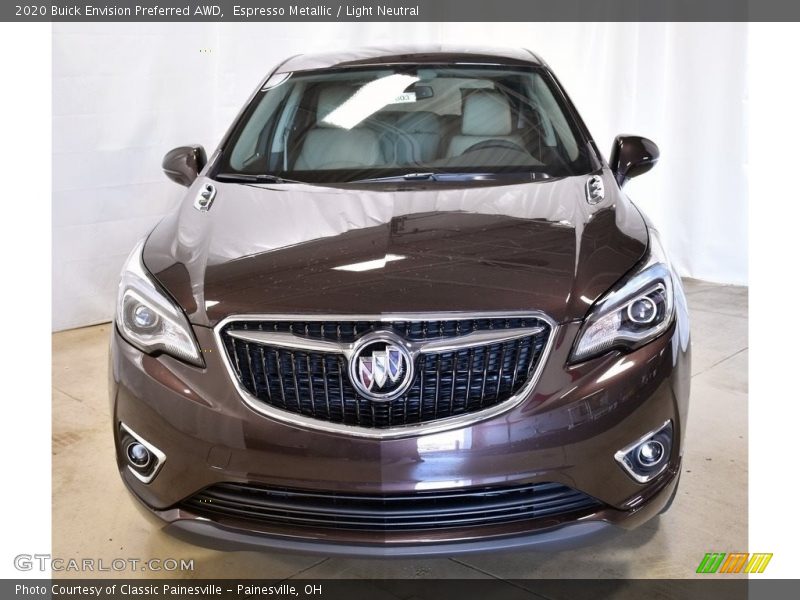 Espresso Metallic / Light Neutral 2020 Buick Envision Preferred AWD