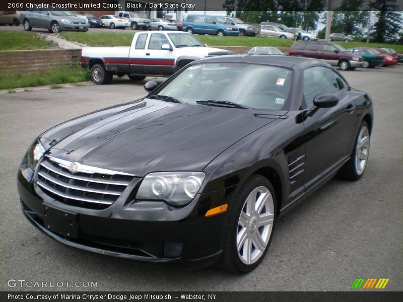 Black / Dark Slate Gray 2006 Chrysler Crossfire Limited Coupe