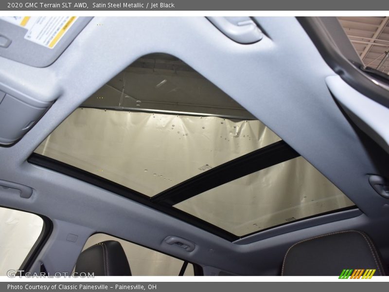 Satin Steel Metallic / Jet Black 2020 GMC Terrain SLT AWD