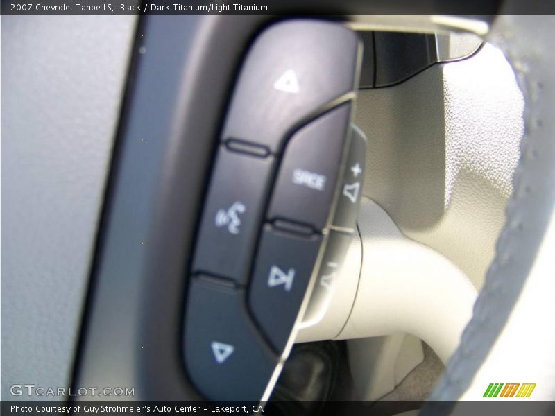 Black / Dark Titanium/Light Titanium 2007 Chevrolet Tahoe LS