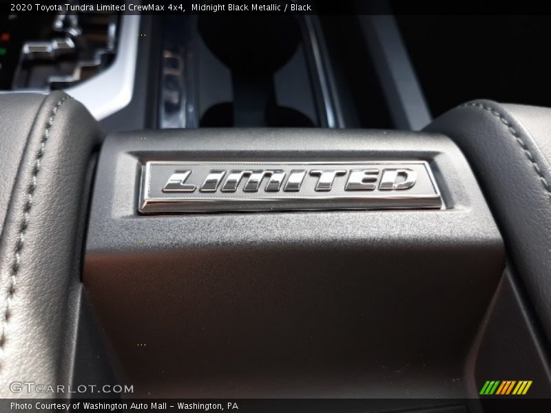 Midnight Black Metallic / Black 2020 Toyota Tundra Limited CrewMax 4x4