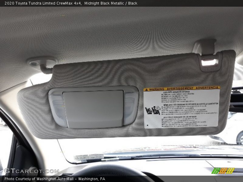 Midnight Black Metallic / Black 2020 Toyota Tundra Limited CrewMax 4x4