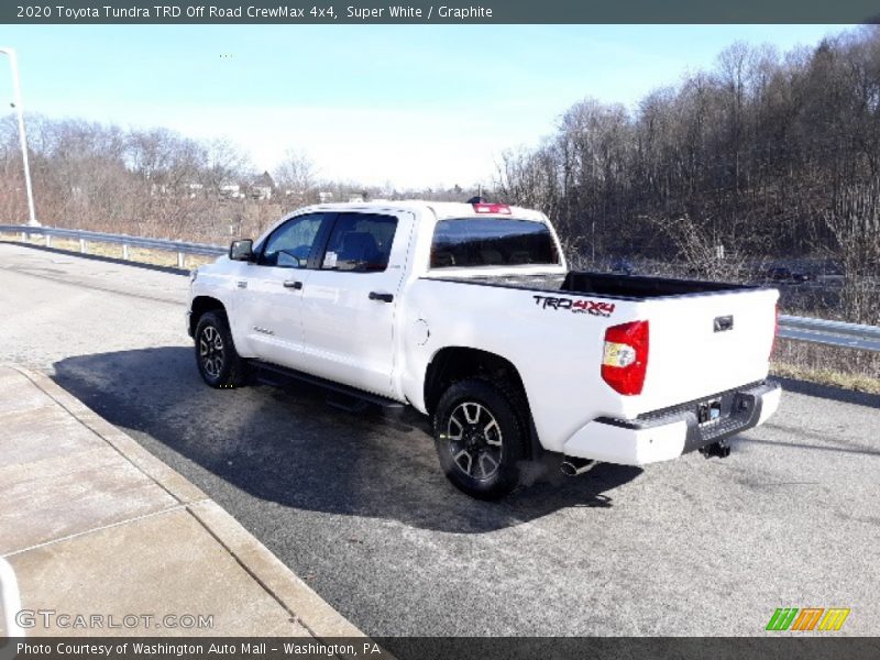 Super White / Graphite 2020 Toyota Tundra TRD Off Road CrewMax 4x4