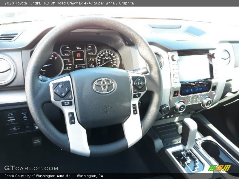 Super White / Graphite 2020 Toyota Tundra TRD Off Road CrewMax 4x4