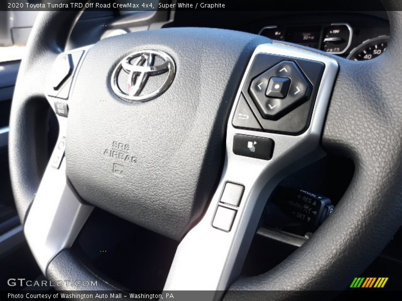 Super White / Graphite 2020 Toyota Tundra TRD Off Road CrewMax 4x4