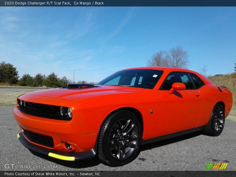 Go Mango / Black 2020 Dodge Challenger R/T Scat Pack