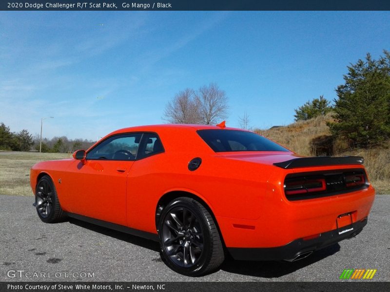 Go Mango / Black 2020 Dodge Challenger R/T Scat Pack