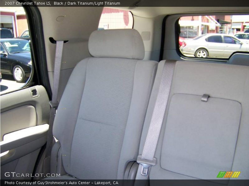 Black / Dark Titanium/Light Titanium 2007 Chevrolet Tahoe LS