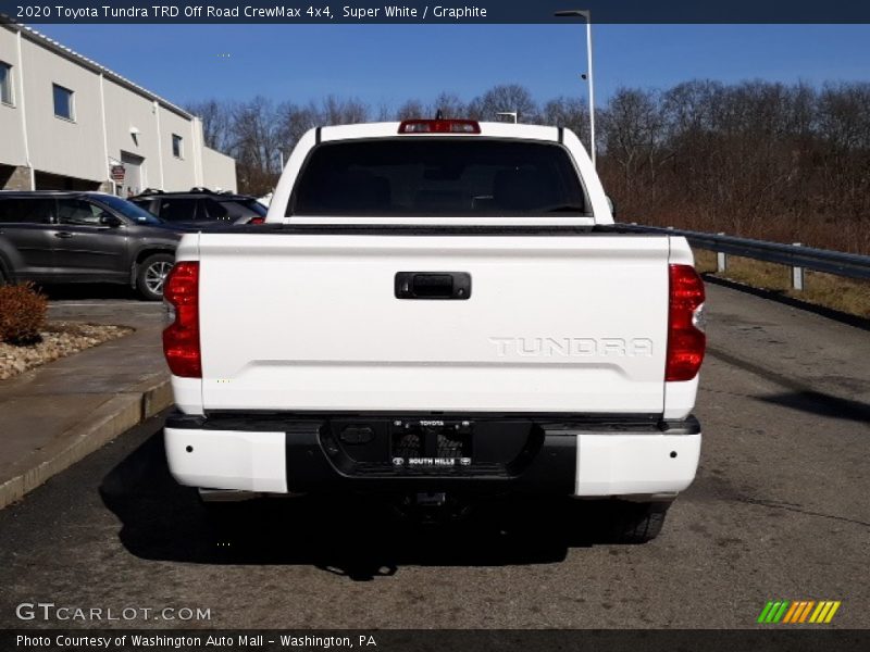 Super White / Graphite 2020 Toyota Tundra TRD Off Road CrewMax 4x4