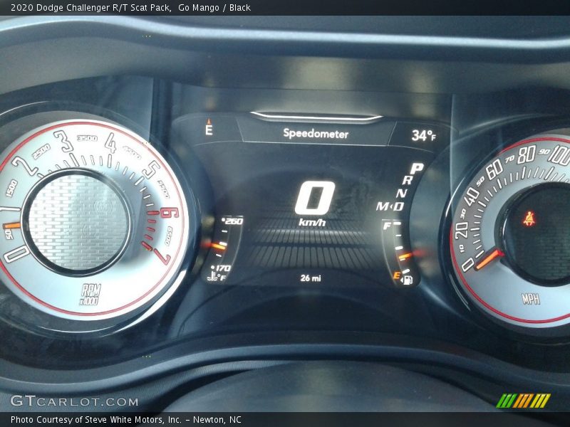  2020 Challenger R/T Scat Pack R/T Scat Pack Gauges
