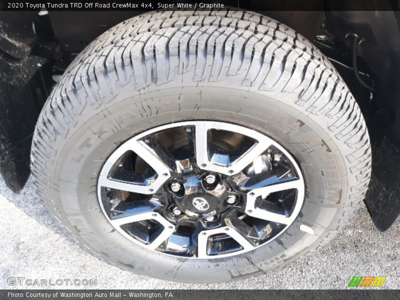 Super White / Graphite 2020 Toyota Tundra TRD Off Road CrewMax 4x4