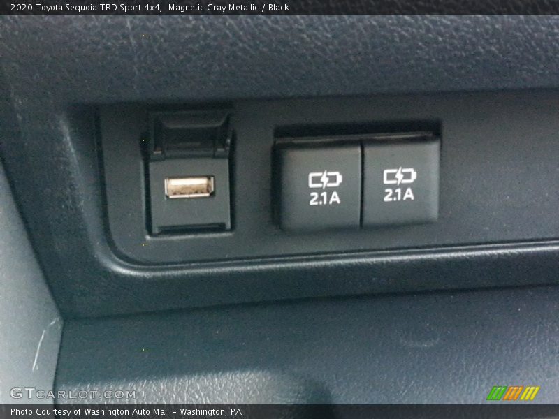 Magnetic Gray Metallic / Black 2020 Toyota Sequoia TRD Sport 4x4