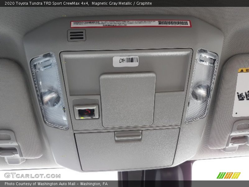 Magnetic Gray Metallic / Graphite 2020 Toyota Tundra TRD Sport CrewMax 4x4