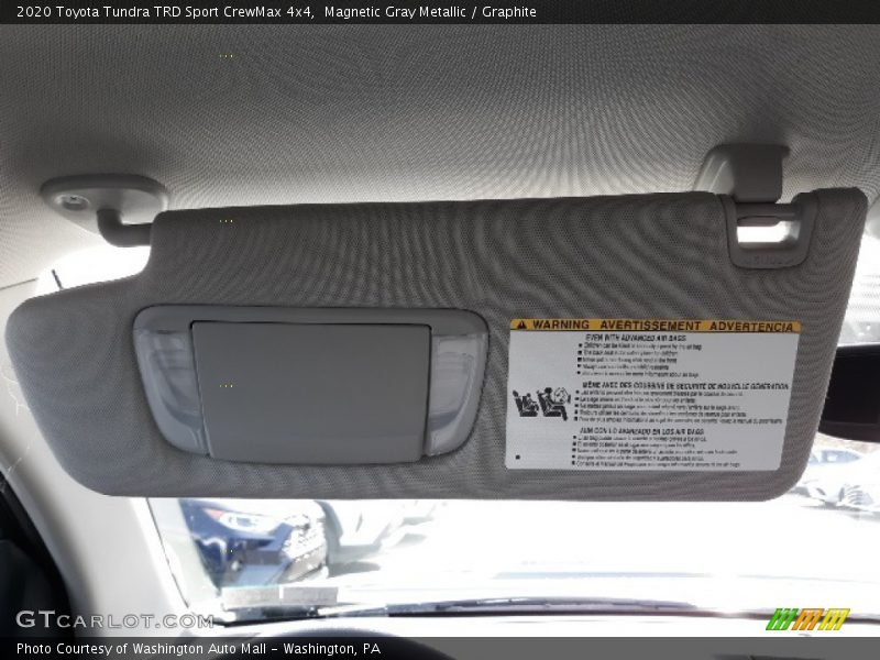 Magnetic Gray Metallic / Graphite 2020 Toyota Tundra TRD Sport CrewMax 4x4