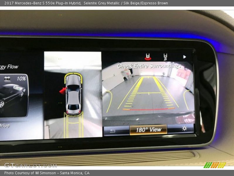 Selenite Grey Metallic / Silk Beige/Espresso Brown 2017 Mercedes-Benz S 550e Plug-In Hybrid