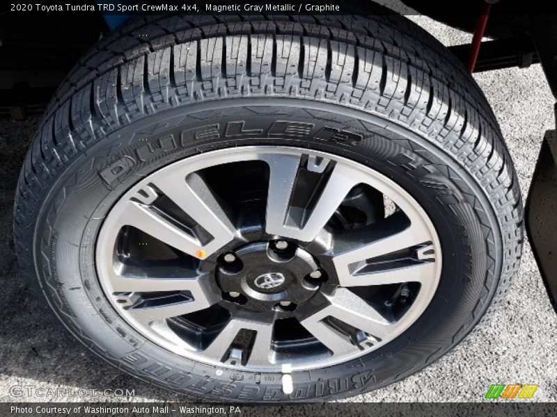 Magnetic Gray Metallic / Graphite 2020 Toyota Tundra TRD Sport CrewMax 4x4
