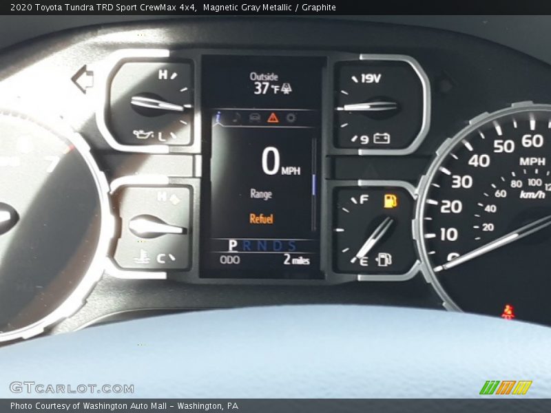 Magnetic Gray Metallic / Graphite 2020 Toyota Tundra TRD Sport CrewMax 4x4