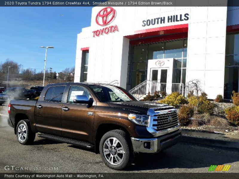 Smoked Mesquite / 1794 Edition Brown/Black 2020 Toyota Tundra 1794 Edition CrewMax 4x4