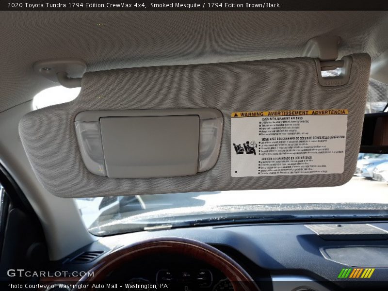 Smoked Mesquite / 1794 Edition Brown/Black 2020 Toyota Tundra 1794 Edition CrewMax 4x4