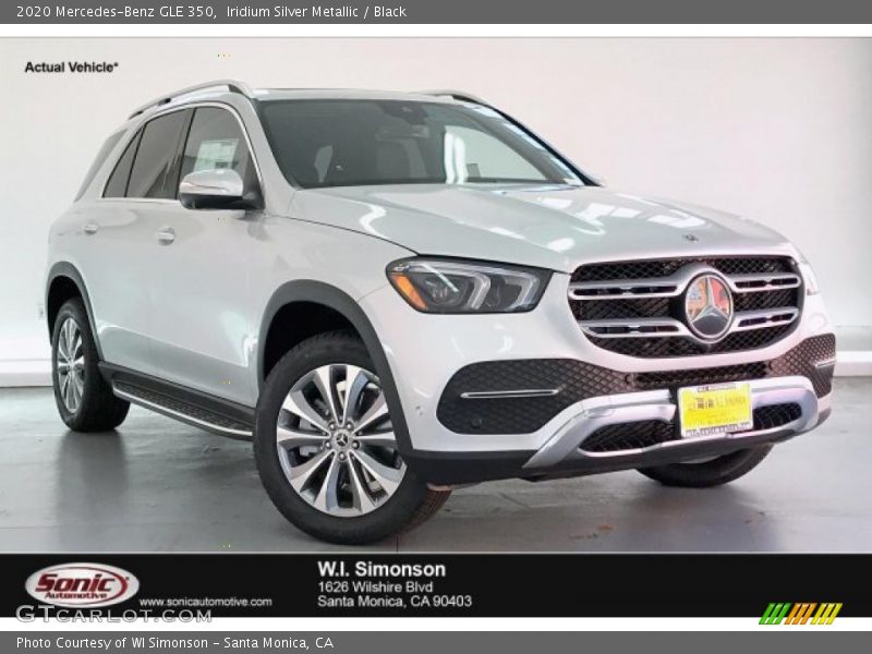 Iridium Silver Metallic / Black 2020 Mercedes-Benz GLE 350