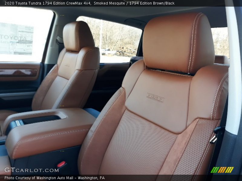 Front Seat of 2020 Tundra 1794 Edition CrewMax 4x4