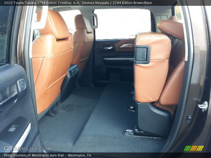 Rear Seat of 2020 Tundra 1794 Edition CrewMax 4x4