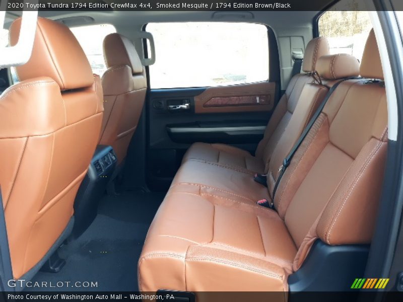 Rear Seat of 2020 Tundra 1794 Edition CrewMax 4x4