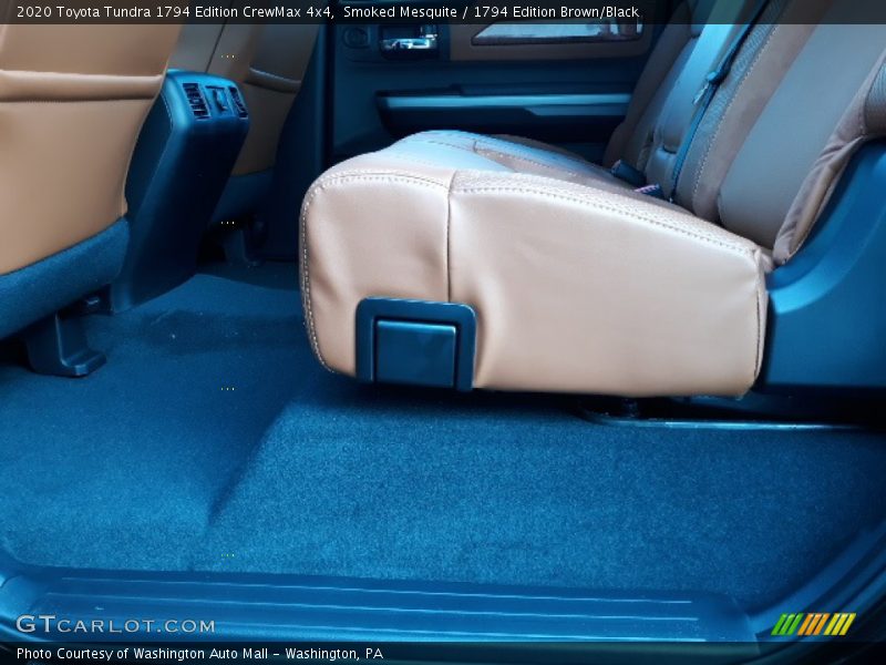 Rear Seat of 2020 Tundra 1794 Edition CrewMax 4x4