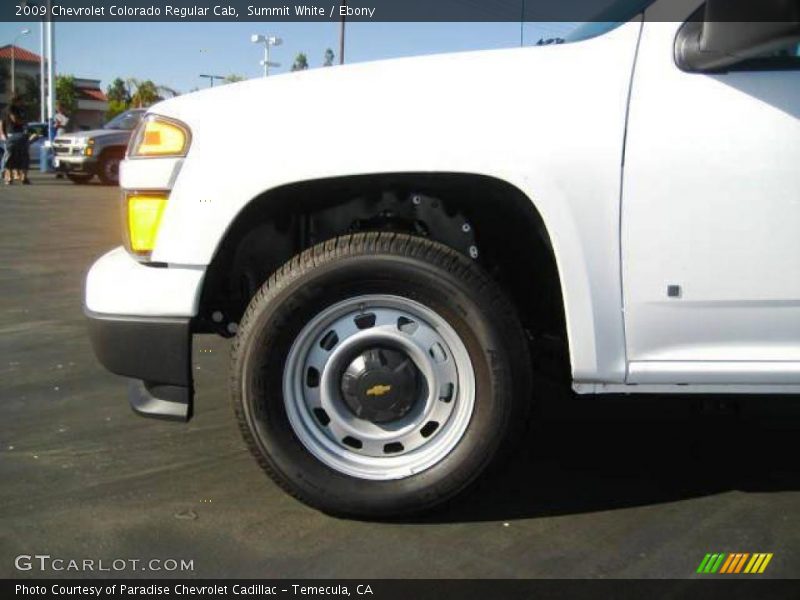 Summit White / Ebony 2009 Chevrolet Colorado Regular Cab