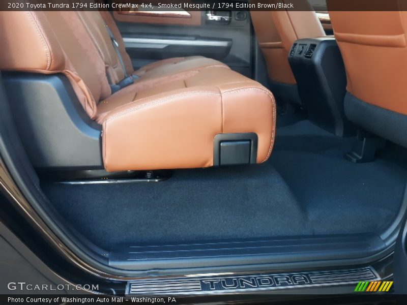 Rear Seat of 2020 Tundra 1794 Edition CrewMax 4x4