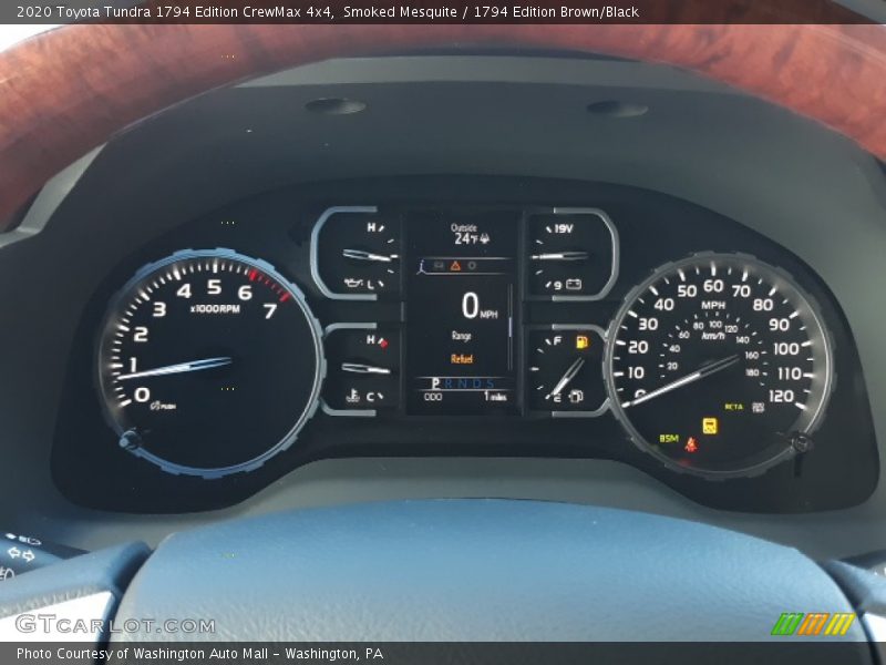 Controls of 2020 Tundra 1794 Edition CrewMax 4x4