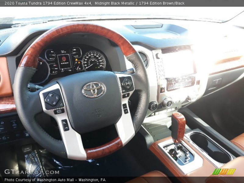 Midnight Black Metallic / 1794 Edition Brown/Black 2020 Toyota Tundra 1794 Edition CrewMax 4x4