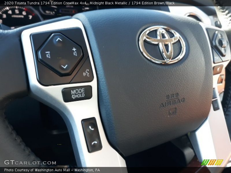 Midnight Black Metallic / 1794 Edition Brown/Black 2020 Toyota Tundra 1794 Edition CrewMax 4x4