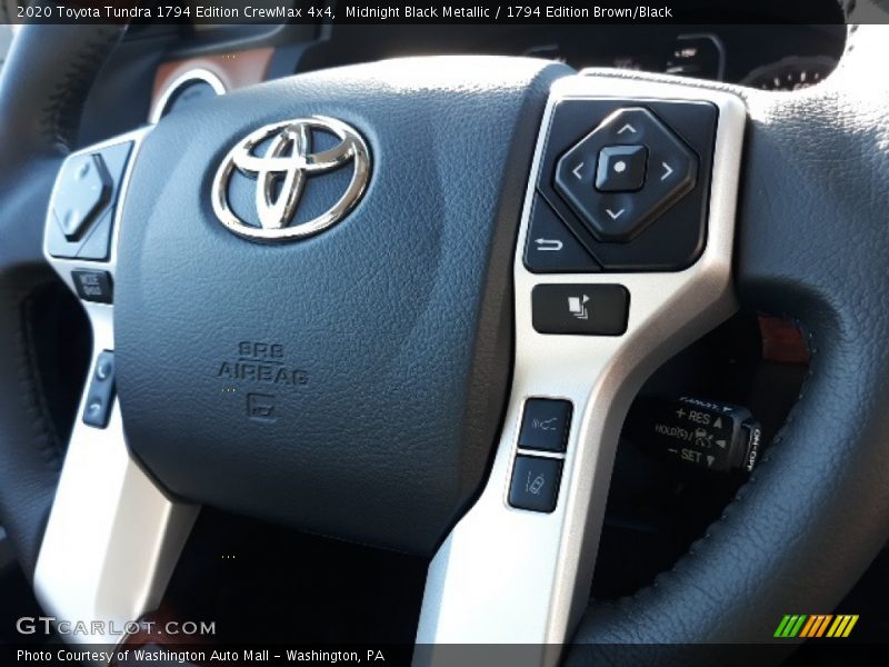 Midnight Black Metallic / 1794 Edition Brown/Black 2020 Toyota Tundra 1794 Edition CrewMax 4x4