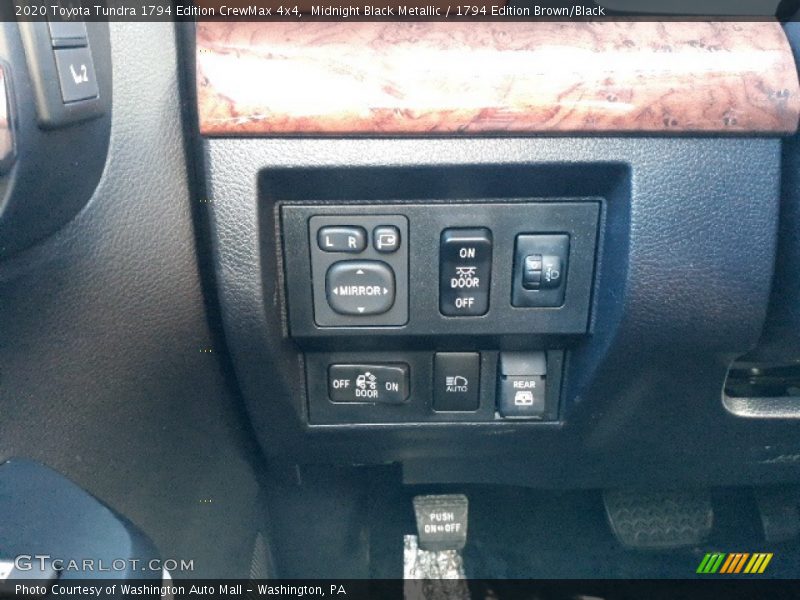 Midnight Black Metallic / 1794 Edition Brown/Black 2020 Toyota Tundra 1794 Edition CrewMax 4x4