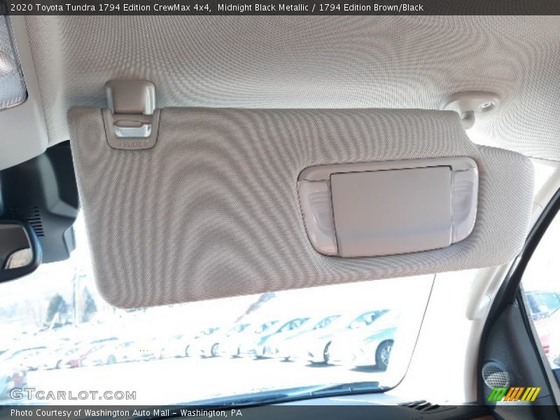 Midnight Black Metallic / 1794 Edition Brown/Black 2020 Toyota Tundra 1794 Edition CrewMax 4x4