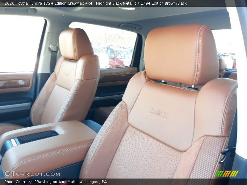 Midnight Black Metallic / 1794 Edition Brown/Black 2020 Toyota Tundra 1794 Edition CrewMax 4x4