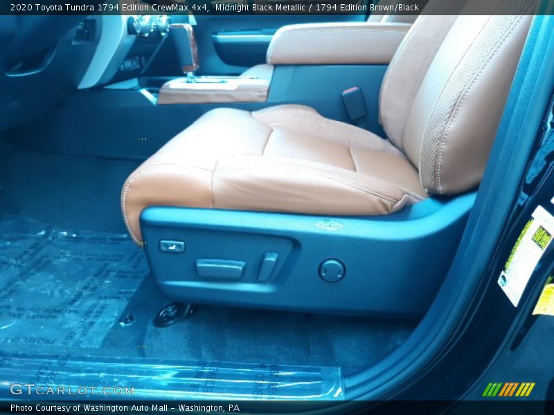 Midnight Black Metallic / 1794 Edition Brown/Black 2020 Toyota Tundra 1794 Edition CrewMax 4x4