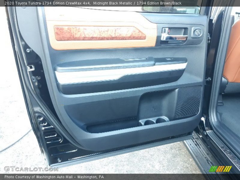 Midnight Black Metallic / 1794 Edition Brown/Black 2020 Toyota Tundra 1794 Edition CrewMax 4x4