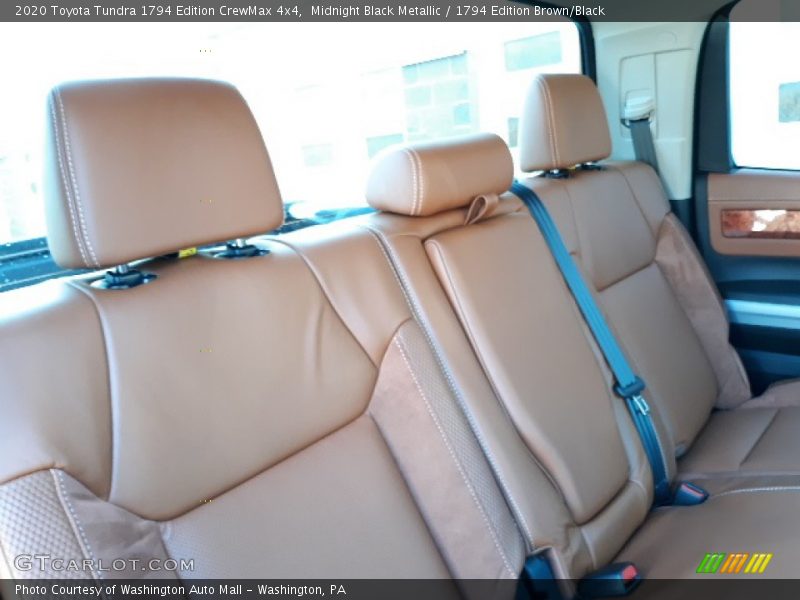 Midnight Black Metallic / 1794 Edition Brown/Black 2020 Toyota Tundra 1794 Edition CrewMax 4x4
