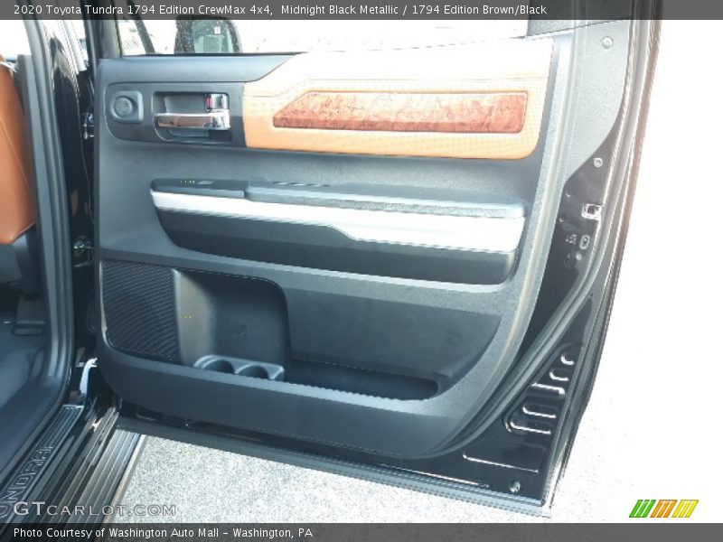 Midnight Black Metallic / 1794 Edition Brown/Black 2020 Toyota Tundra 1794 Edition CrewMax 4x4
