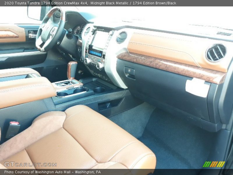 Midnight Black Metallic / 1794 Edition Brown/Black 2020 Toyota Tundra 1794 Edition CrewMax 4x4