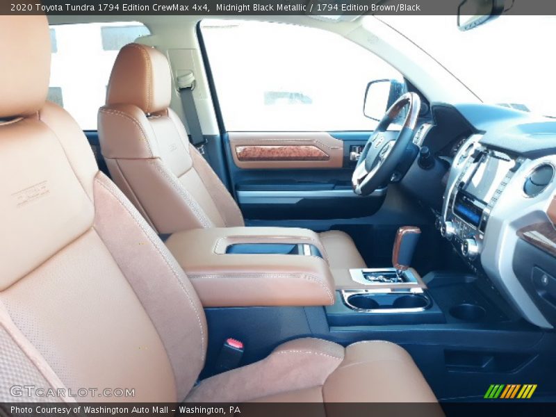 Midnight Black Metallic / 1794 Edition Brown/Black 2020 Toyota Tundra 1794 Edition CrewMax 4x4