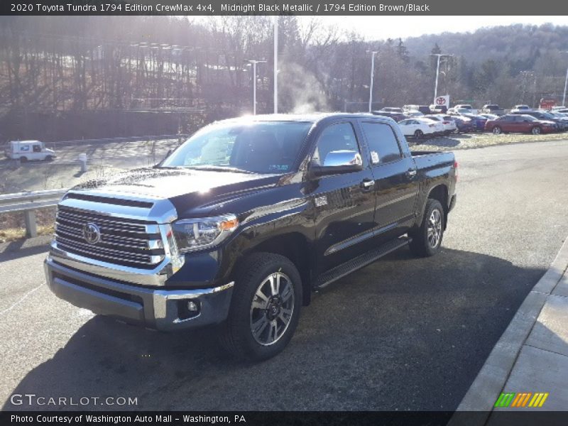 Midnight Black Metallic / 1794 Edition Brown/Black 2020 Toyota Tundra 1794 Edition CrewMax 4x4