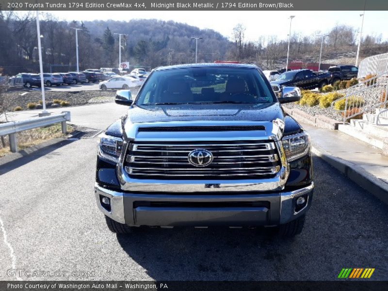 Midnight Black Metallic / 1794 Edition Brown/Black 2020 Toyota Tundra 1794 Edition CrewMax 4x4