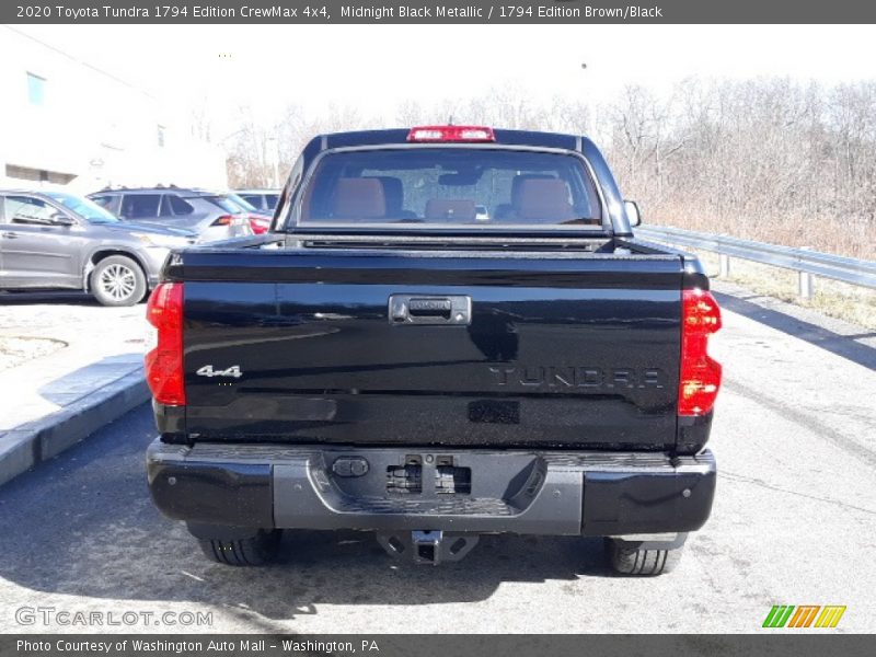 Midnight Black Metallic / 1794 Edition Brown/Black 2020 Toyota Tundra 1794 Edition CrewMax 4x4